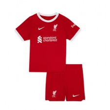 Liverpool Hjemmedraktsett Barn 2023-24 Kortermet (+ korte bukser)